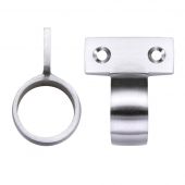 FB36SC - Zoo Hardware Fulton & Bray Window Sash Ring (Vertical Fix) 28mm dia Satin Chrome