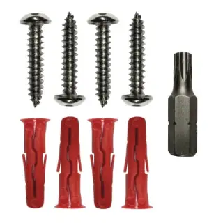 Tamperproof Sign Wall Fixing Kit