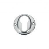 FB51SC - Zoo Hardware Fulton & Bray Euro Profile Escutcheon Satin Chrome