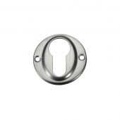 FB51SN - Zoo Hardware Fulton & Bray Euro Profile Escutcheon Satin Nickel