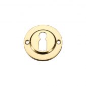 FB52 - Zoo Hardware Fulton & Bray Standard Profile Escutcheon Polished Brass