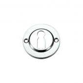 FB52CP - Zoo Hardware Fulton & Bray Standard Profile Escutcheon Polished Chrome