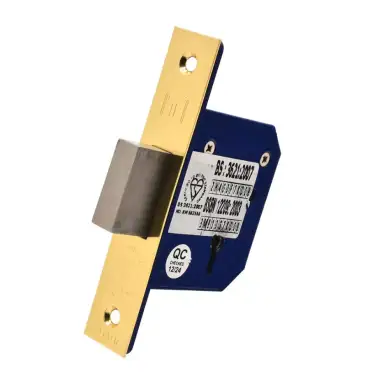 Click Here To Enlarge This Photo Of TSSRETROMDL25B - TSS Retro Fit British Standard 5 Lever Mortice Deadlock 67mm Polished Brass (Chubb 3G114E)
