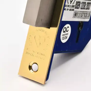 Click Here To Enlarge This Photo Of TSSRETROMSL25B - TSS Retro Fit British Standard 5 Lever Mortice Sashlock 67mm Polished Brass (Chubb 3K74E)