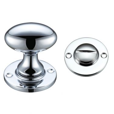 Click Here To Enlarge This Photo Of FB54CP - Zoo Hardware Fulton & Bray Turn & Release Polished Chrome