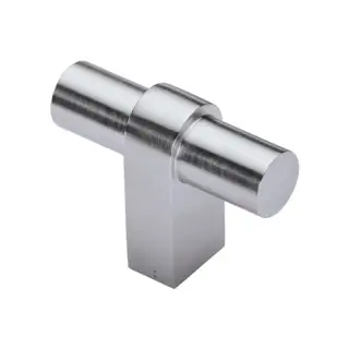 C2482-SC Heritage Brass Industrial T-Bar Cabinet Knob Satin Chrome Finish