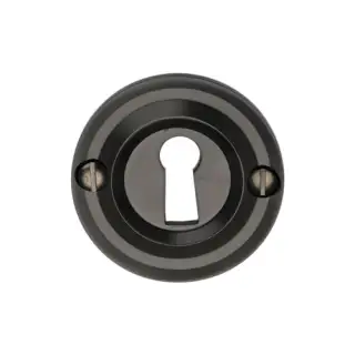 V1016-MB Heritage Brass Open Keyhole Round Matt Bronze Finish