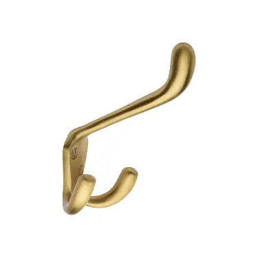 Click Here To Enlarge This Photo Of V1058-SB Heritage Brass Hat and Coat Hook  Satin Brass Finish