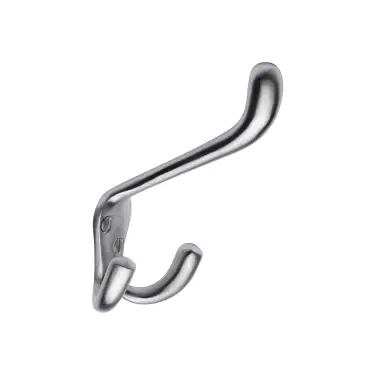 Click Here To Enlarge This Photo Of V1058-SC Heritage Brass Hat and Coat Hook  Satin Chrome Finish