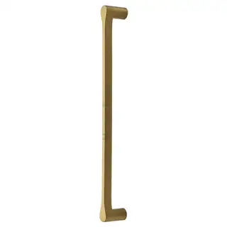 V1238 600-SB Heritage Brass Door Pull Handle Handle Gio Design 600mm Satin Brass Finish