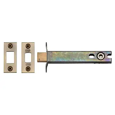 Click Here To Enlarge This Photo Of YKBDB5N-AT M.Marcus York Architectural Tubular Bathroom Deadbolt 5" Antique Brass Finish