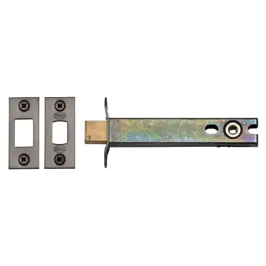 Click Here To Enlarge This Photo Of YKBDB5N-MB M.Marcus York Architectural Tubular Bathroom Deadbolt 5" Matt Bronze Finish