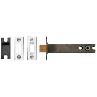 YKBDB5N-PC&PN M.Marcus York Architectural Tubular Bathroom Deadbolt 5" Polished Chrome Finish