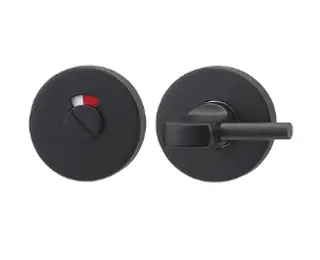 AR961/69D-BLK Hoppr Arrone SS304 Disabled Indicator & Turn on 6mm Rose - Matt Black (50026963)