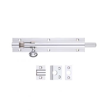 Click Here To Enlarge This Photo Of FB57CP - Zoo Hardware Fulton & Bray Architectural Barrel Bolt 150mm x 30mm Polished Chrome