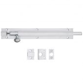 FB58SC - Zoo Hardware Fulton & Bray Architectural Barrel Bolt 200mm x 30mm Satin Chrome