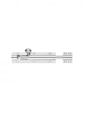 Click Here To Enlarge This Photo Of FB61CP - Zoo Hardware Fulton & Bray Architectural Barrel Bolt 150mm x 38mm Polished Chrome