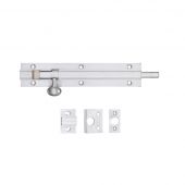 FB61SC - Zoo Hardware Fulton & Bray Architectural Barrel Bolt 150mm x 38mm Satin Chrome