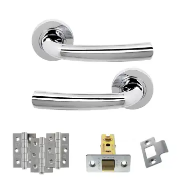 Click Here To Enlarge This Photo Of Atlantic - S21RPC STATUS Nevada Door Handle Pack - Polished Chrome