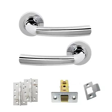 Click Here To Enlarge This Photo Of Atlantic - S21RPC STATUS Nevada Door Handle Pack - Polished Chrome
