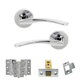 Atlantic - S22RPC STATUS Arizona Door Handle Pack - Polished Chrome