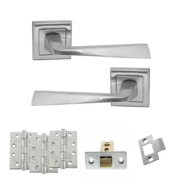 Click Here To Enlarge This Photo Of Atlantic - S23SSC STATUS California Door Handle Pack - Satin Chrome
