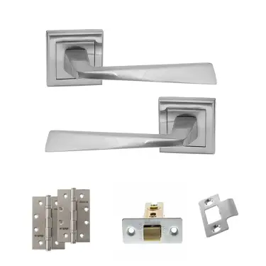 Click Here To Enlarge This Photo Of Atlantic - S23SSC STATUS California Door Handle Pack - Satin Chrome