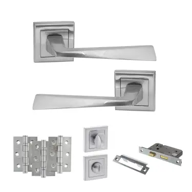 Click Here To Enlarge This Photo Of Atlantic - S23SSC STATUS California Door Handle Pack - Satin Chrome