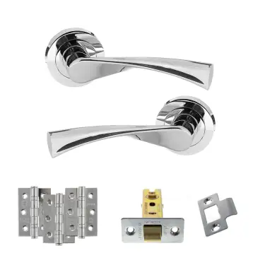 Click Here To Enlarge This Photo Of Atlantic - S34RPC STATUS Colorado Door Handle Pack - Polished Chrome