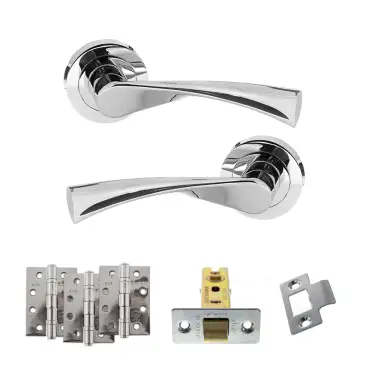 Click Here To Enlarge This Photo Of Atlantic - S34RPC STATUS Colorado Door Handle Pack - Polished Chrome