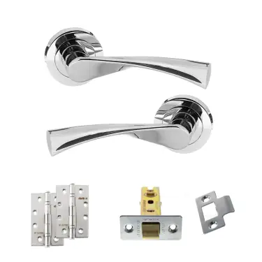 Click Here To Enlarge This Photo Of Atlantic - S34RPC STATUS Colorado Door Handle Pack - Polished Chrome