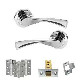Atlantic - S34RPC STATUS Colorado Door Handle Pack - Polished Chrome