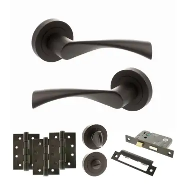 Click Here To Enlarge This Photo Of Atlantic - S34RUDB STATUS Colorado Door Handle Pack - Urban Dark Bronze
