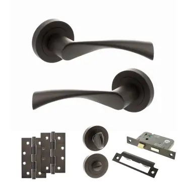 Click Here To Enlarge This Photo Of Atlantic - S34RUDB STATUS Colorado Door Handle Pack - Urban Dark Bronze
