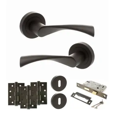 Click Here To Enlarge This Photo Of Atlantic - S34RUDB STATUS Colorado Door Handle Pack - Urban Dark Bronze