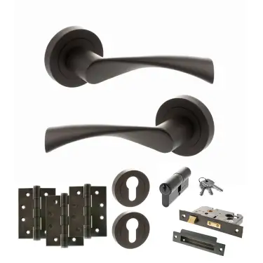 Click Here To Enlarge This Photo Of Atlantic - S34RUDB STATUS Colorado Door Handle Pack - Urban Dark Bronze