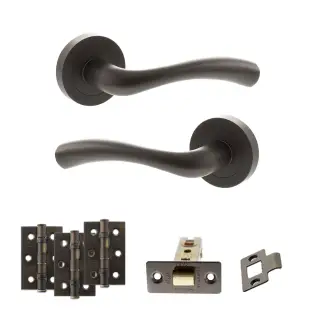 Atlantic - S35RUDB STATUS Texas Door Handle Pack - Urban Dark Bronze