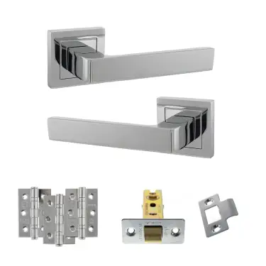 Click Here To Enlarge This Photo Of Atlantic - S40SPC STATUS Montana Door Handle Pack - Polished Chrome