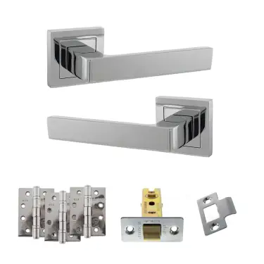 Click Here To Enlarge This Photo Of Atlantic - S40SPC STATUS Montana Door Handle Pack - Polished Chrome