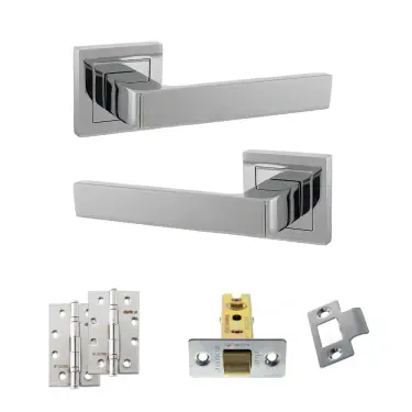 Click Here To Enlarge This Photo Of Atlantic - S40SPC STATUS Montana Door Handle Pack - Polished Chrome