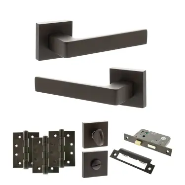 Click Here To Enlarge This Photo Of Atlantic - S40SUDB STATUS Montana Door Handle Pack - Urban Dark Bronze
