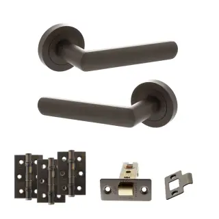 Atlantic - S42RUDB STATUS Carolina Door Handle Pack - Urban Dark Bronze