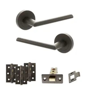 Atlantic - S43RUDB STATUS Alabama Door Handle Pack - Urban Dark Bronze