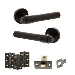 Atlantic - SPR160UDB Senza Pari Andretta Door Handle Pack - Urban Dark Bronze