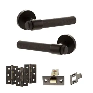 Atlantic - SPR165UDB Senza Pari Fasana Door Handle Pack - Urban Dark Bronze