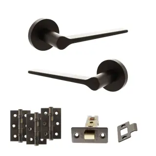 Atlantic - SPR180UDB Senza Pari Laviano Door Handle Pack - Urban Dark Bronze