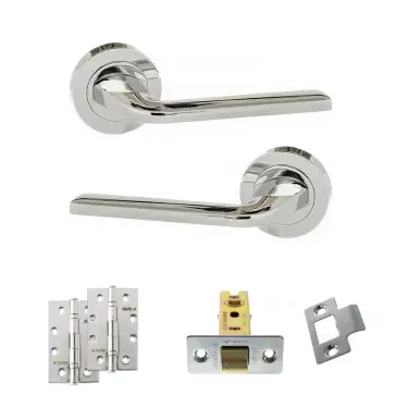 Click Here To Enlarge This Photo Of Atlantic - ECO60PC Eco Surf Door Handle Pack - Polished Chrome