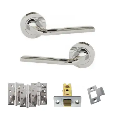 Click Here To Enlarge This Photo Of Atlantic - ECO60PC Eco Surf Door Handle Pack - Polished Chrome