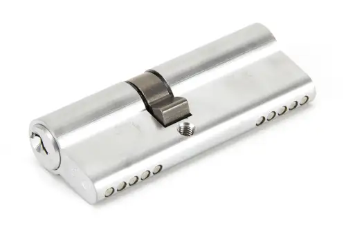 Click Here To Enlarge This Photo Of 91852 From The Anvil Satin Chrome 35/45 Euro Profile Double Cylinder