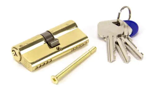 Click Here To Enlarge This Photo Of 91854 From The Anvil Brass 35/35 Euro Profile Double Cylinder